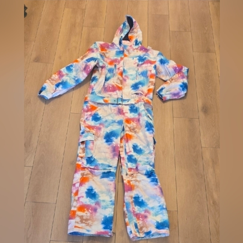 Pontapes Multicolor Ski Suit Coverall SZ M